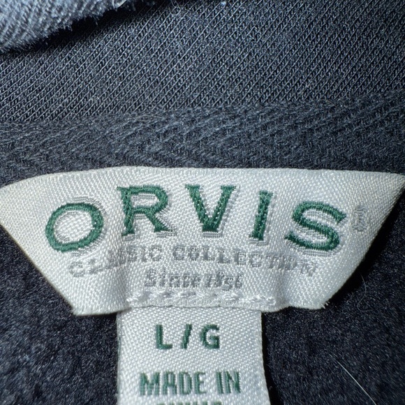 Orvis V-Neck Dropped Shoulders Sweatshirt - Picture 5 of 10